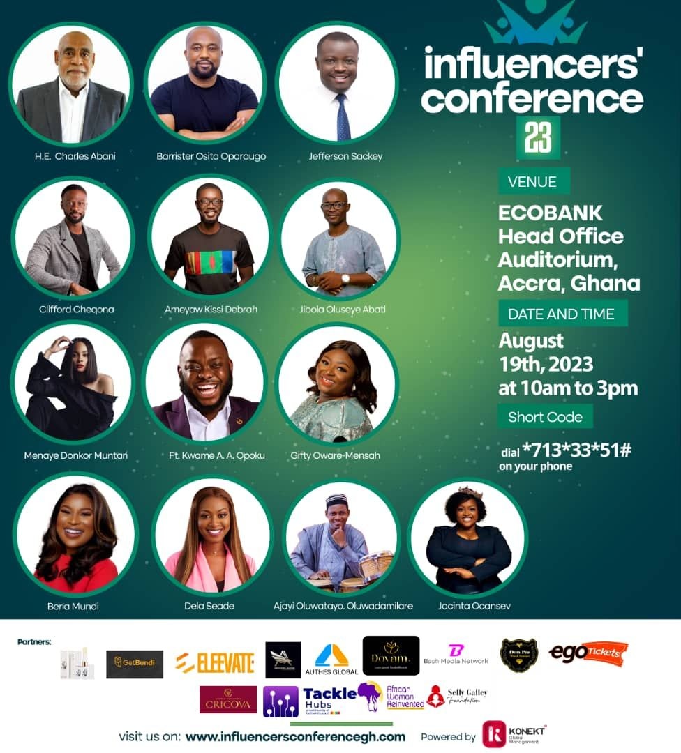 Big names set for Influencers' Conference 2023