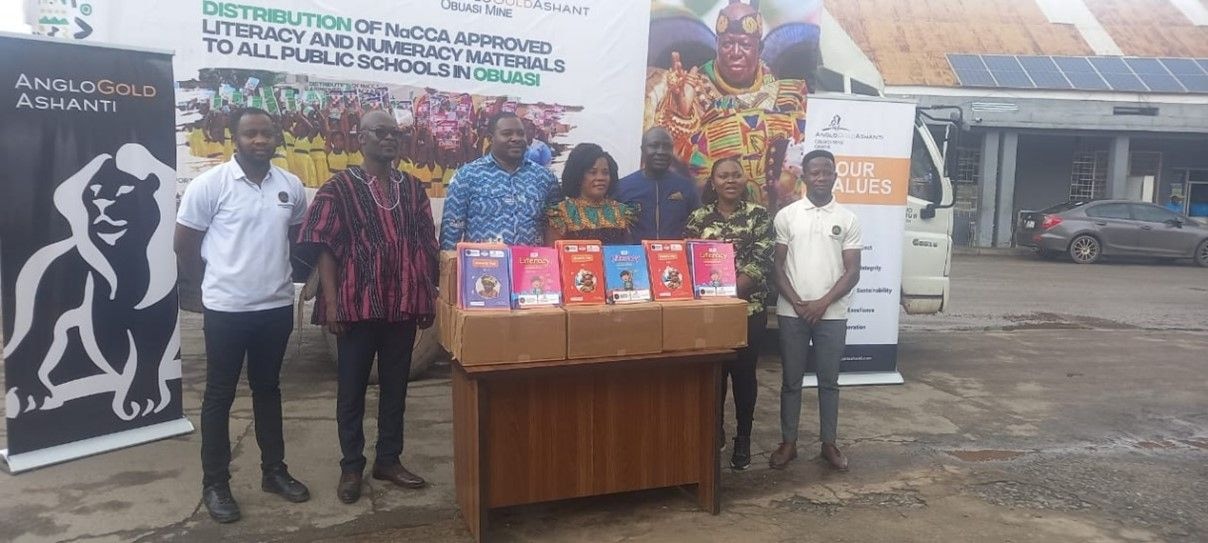 Otumfuo Foundation, AngloGold support literacy in Obuasi