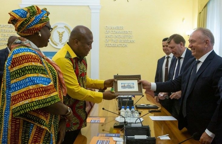 Ghana, Russia aim at boosting mutual bilateral cooperation