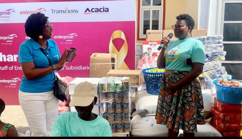 Enterprise Group staff rally together in support of Korle-Bu Childhood Cancer Unit