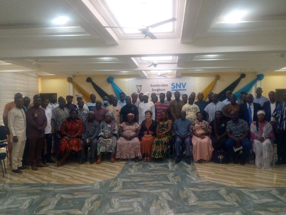 SNV trains 12,500 farmers in sorghum production