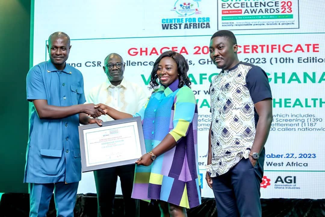 Vodafone Foundation celebrates double victory at 2023 CSR Excellence Awards