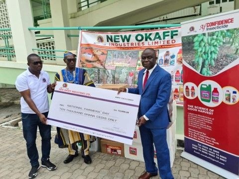 New Okaff, Omni Fert donate toward 39th National Farmers' Day