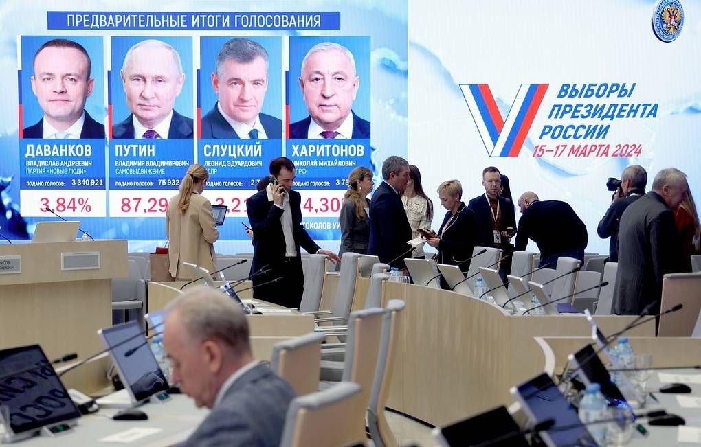 Putin wins March 2024 presidential election