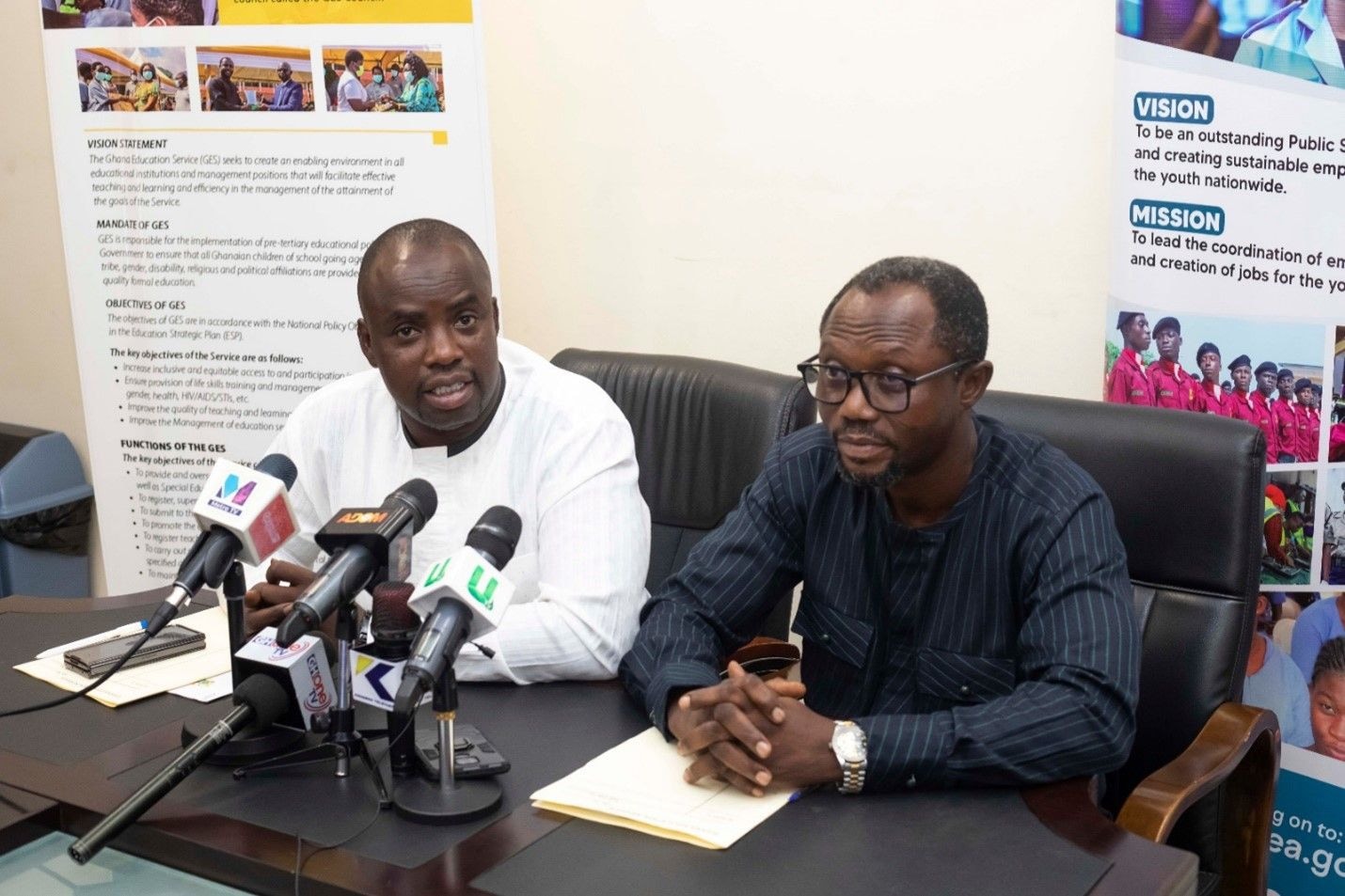YEA Signs MoU with GES - to recruit 10,000 personnel