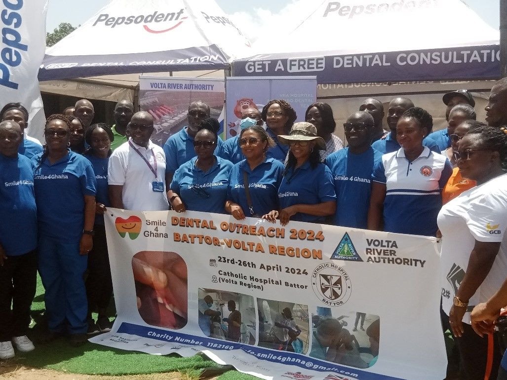 VRA, Smile 4 Ghana provides dental care to flood-affected communities