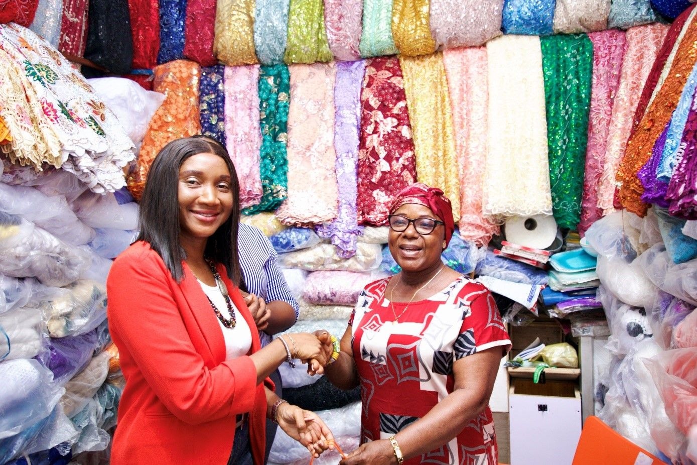 Fidelity Bank celebrates mothers at major markets