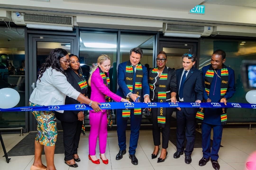 Italy’s flag carrier makes historic maiden flight as GACL MD urges Kumasi and Tamale Airport Exploration