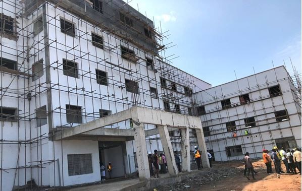 Health minister inspects projects at La General, Weija-Gbawe Hospitals