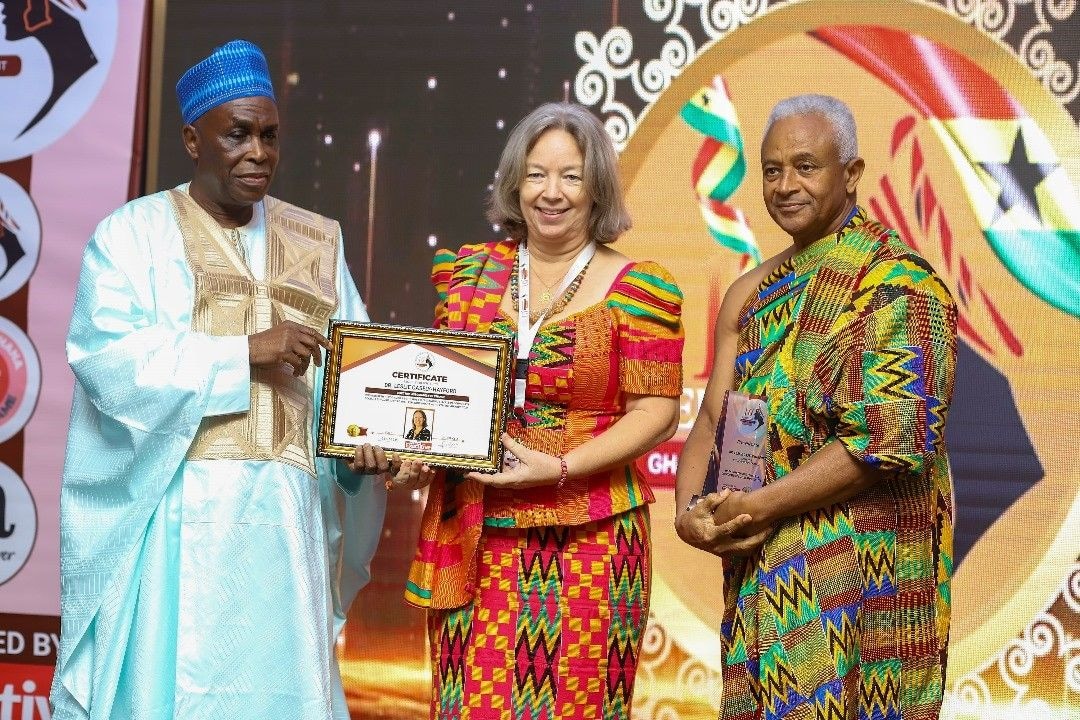 Dr. Leslie Casely-Hayford wins Most Outstanding Female in CSR