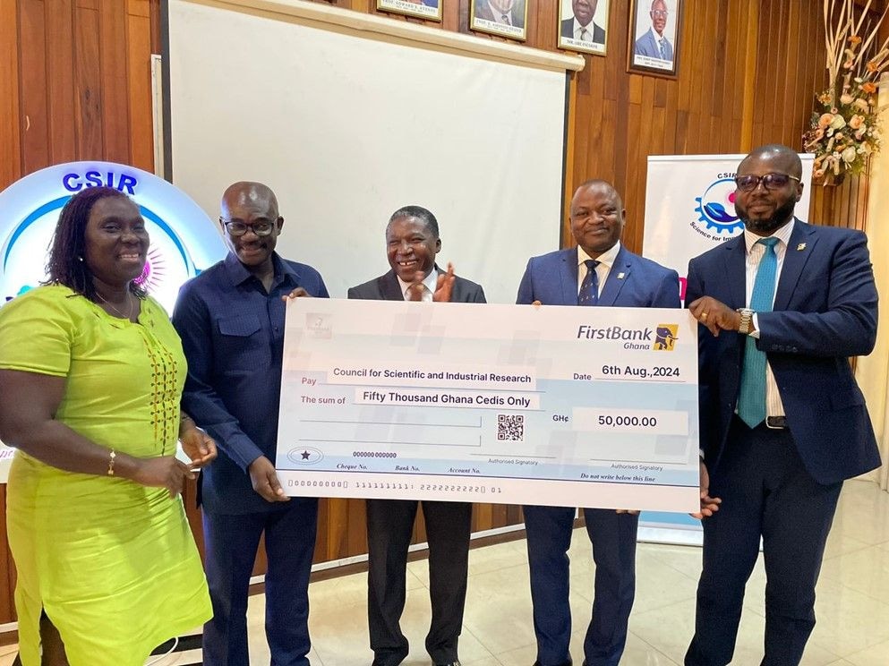 FirstBank supports CSIR Science for Impact Fund
