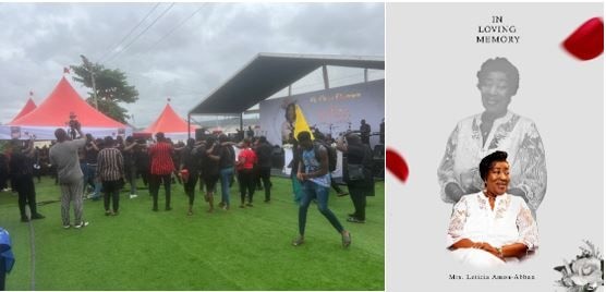 Kofi Amoa-Abban hosts one-week observation for late mother, Leticia Amoa-Abban