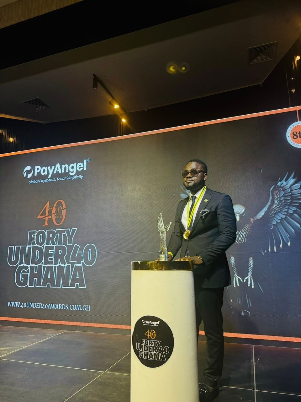 Dr. Emmanuel Obiri Addo wins Best Personality in Family Business at 2024 Forty Under 40 Awards