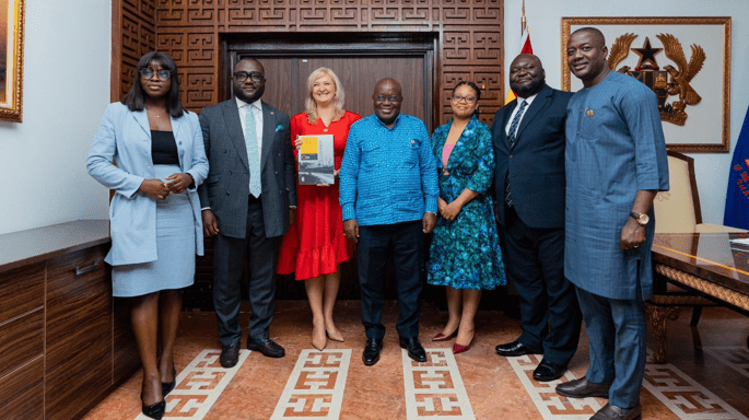 President receives OBG latest report on Ghana