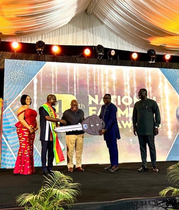 National Best Farmer second run-up wins Stanbic Bank Award