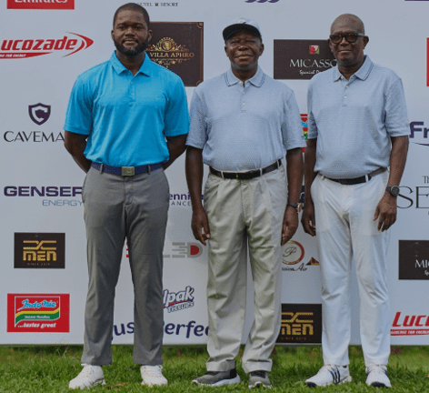 Caveman Watches CEO joins Otumfuo Osei Tutu II to celebrate 89th Ghana Open Championship