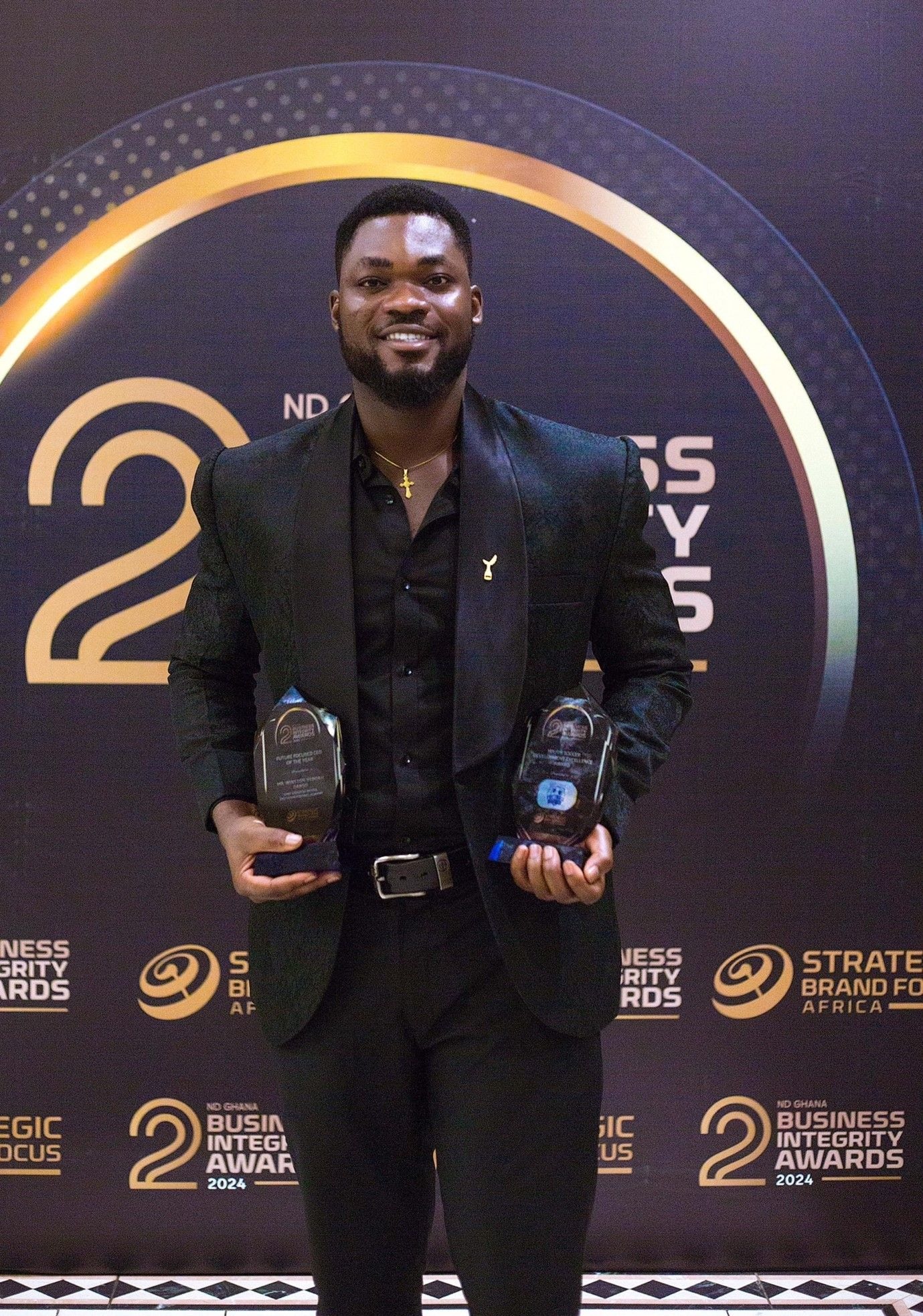 East Legon Football Academy CEO honored at Ghana Business Integrity Awards 2024