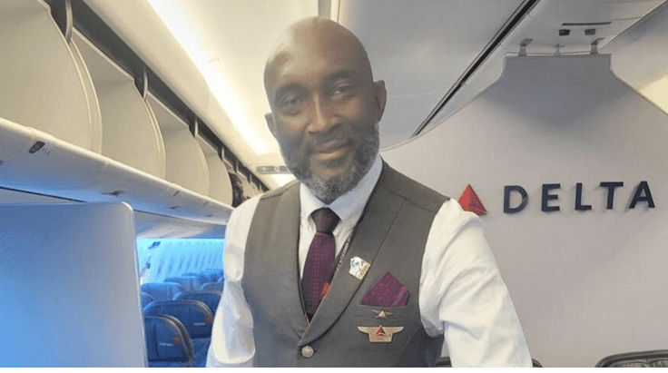 Ghanaian flight attendant shares his ‘love for Delta’