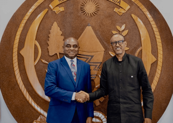 Kagame receives ASG President:  shares vision of ASG value