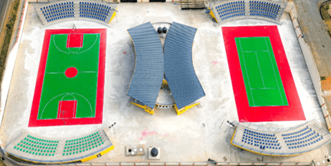 Newmont funds GHS7.5m basketball and tennis courts in Adausena