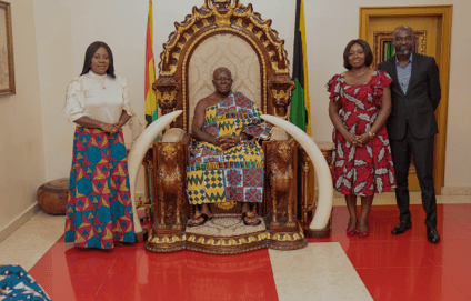 Telecel pays annual courtesy call on Otumfuo Osei Tutu II