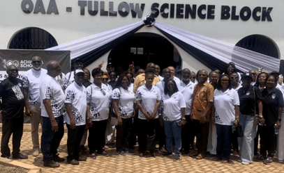 Achimota SHS receives GH¢1.5m science lab equipment from 1975 & 1985 year groups