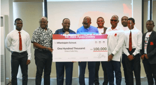 KGL Group Executive Chairman donates to sports development in Mfantsipim