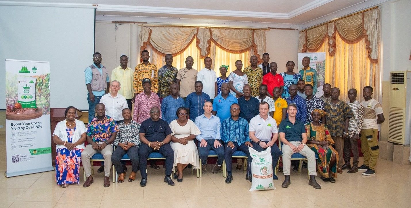 Demeter , COCOBOD train cocoa farmers in sustainable farming
