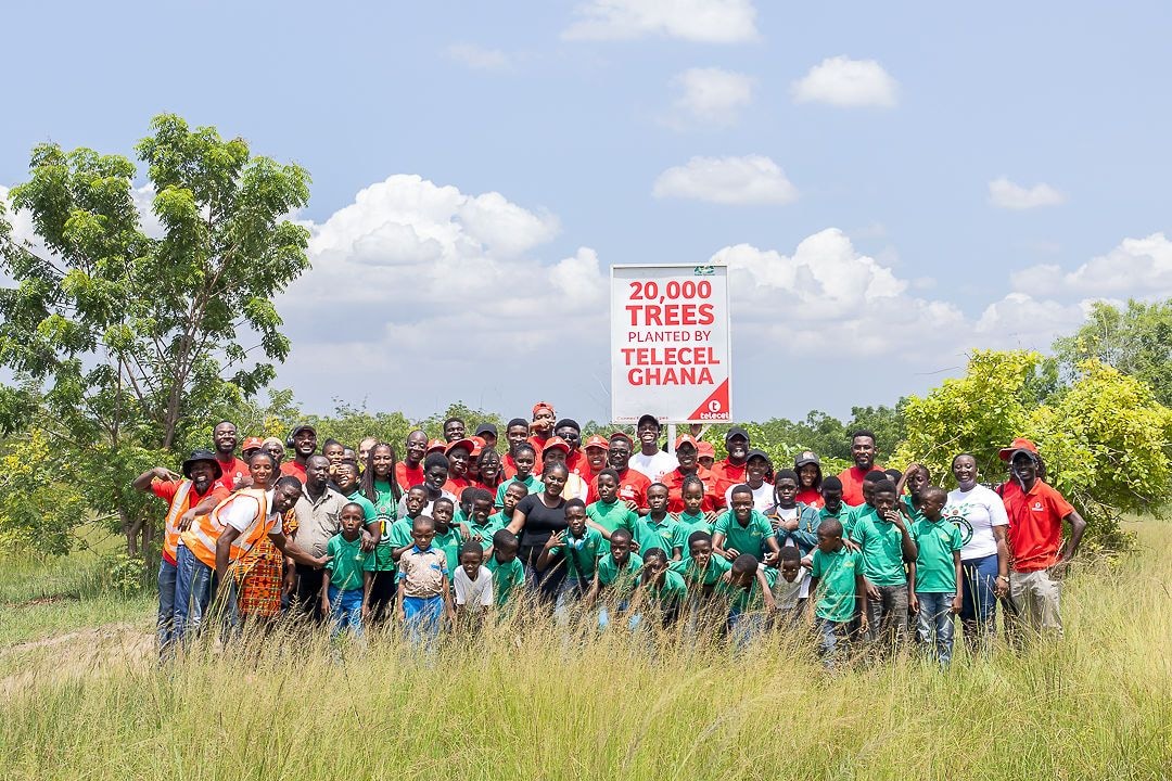 Telecel plants 10,000 additional trees at Chipa Forest Reserve