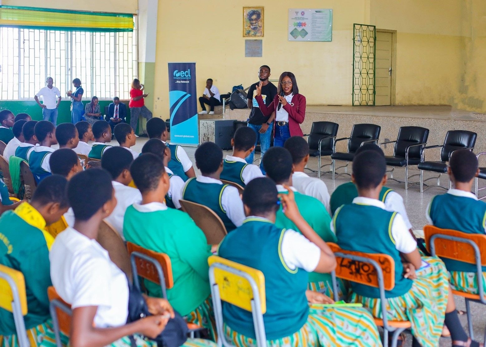 ECL hosts second mentorship talk at Aburi SHS