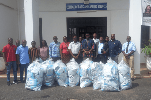 Chamber of Agribusiness donates 15,000 masks to University of Ghana