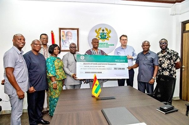 GHACEM donates GH¢1m to support government’s reforestation project