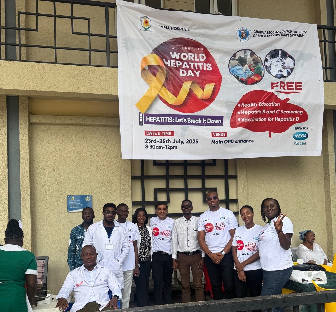 Mega Lifesciences, GASLIDD roll out free hepatitis screening on World Hepatitis Day
