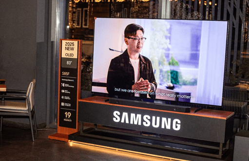 Samsung launches 2025 Vision AI TV range                                                       :