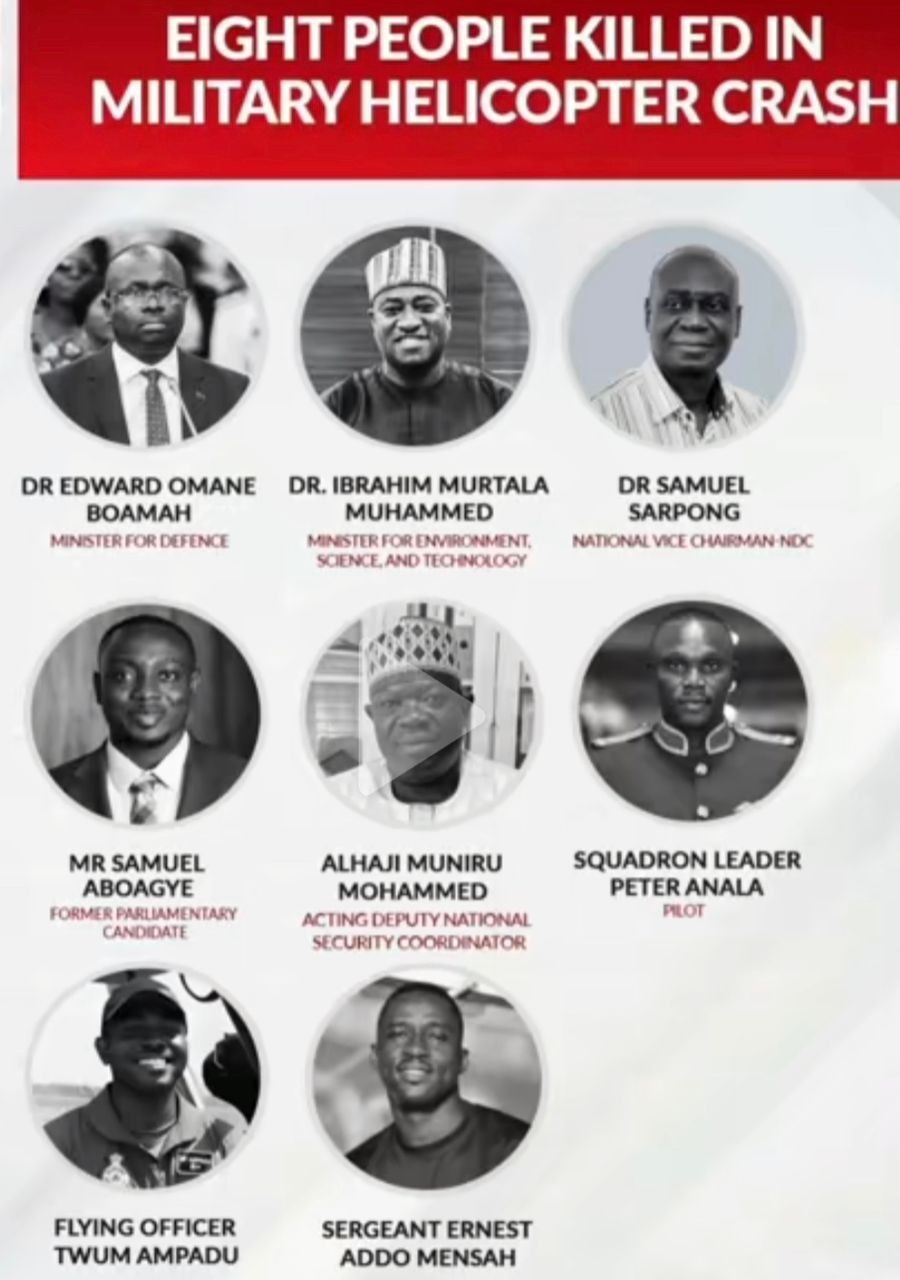 GhIE mourns the eight military helicopter crash victims