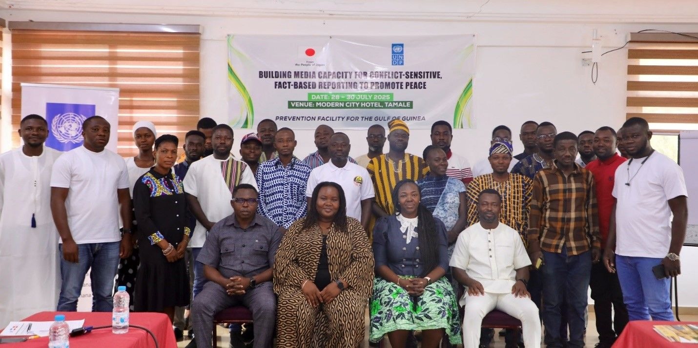 Building peace through the press: UNDP’s training shapes conflict-sensitive reporting in Northern Ghana
