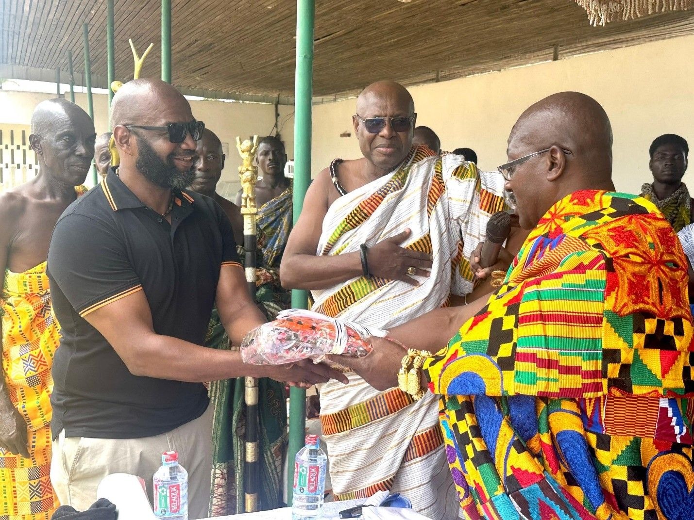 A royal gesture, Daasebre Akuamoah Boateng III donates lifesaving equipment to 3 hospitals   