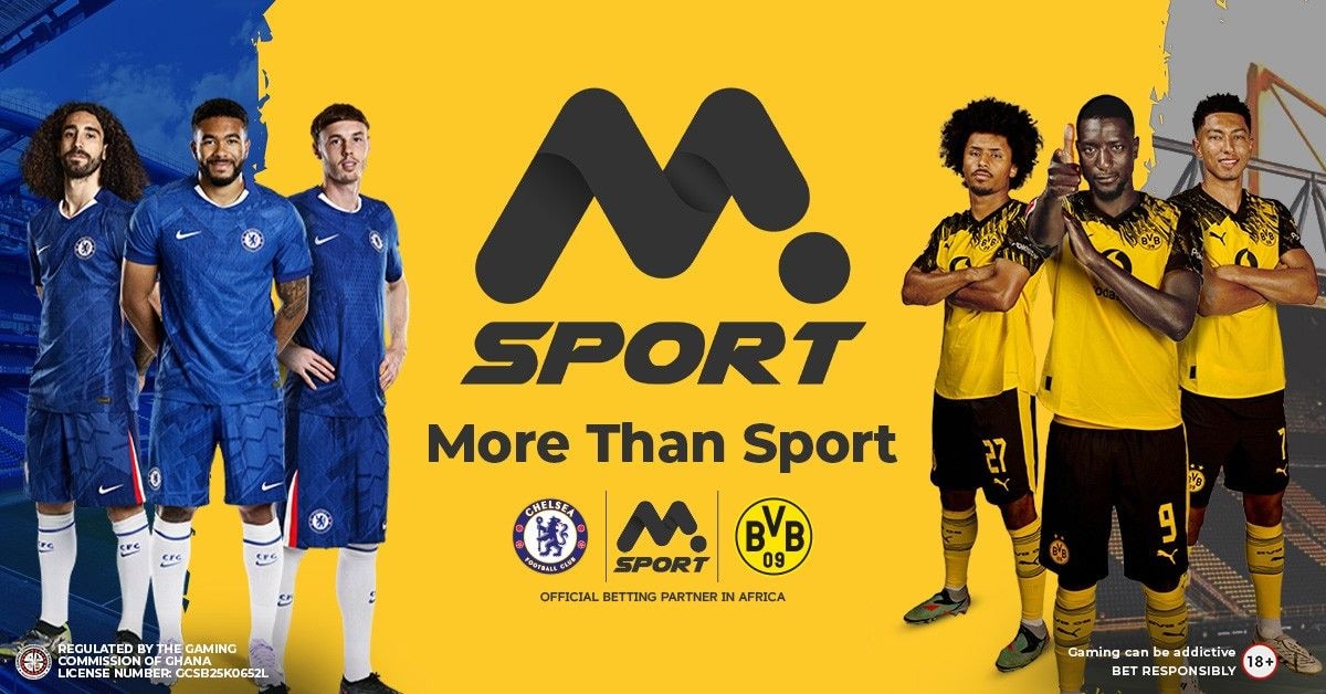 MSport 2025: Ghana's #1 Sports Betting Site Powers Up for the New Season with Chelsea & BVB