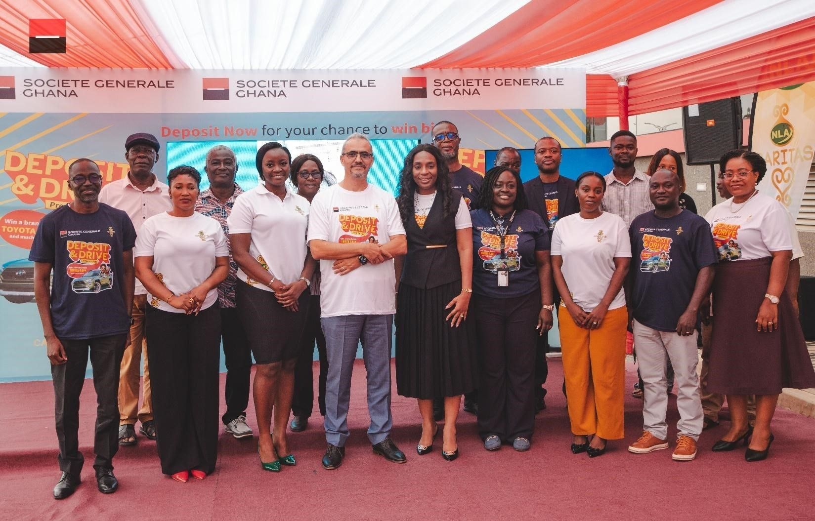 Societe Generale gives out brand new car in deposit and drive promotion 