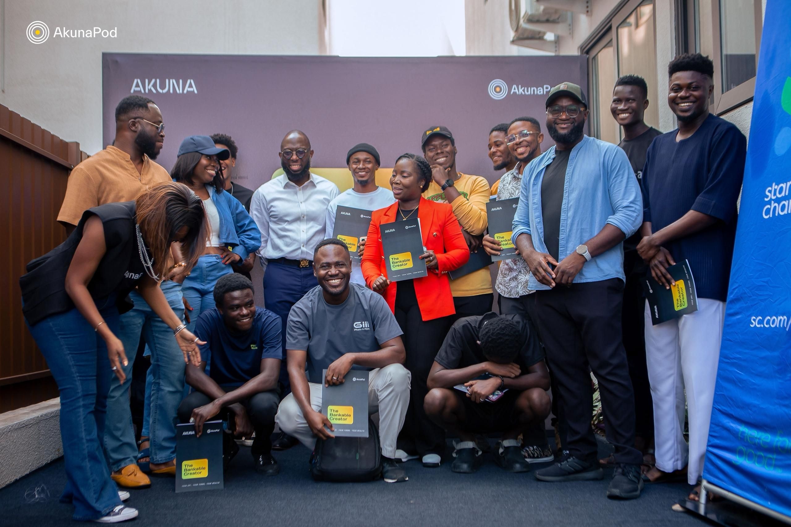 AkunaPod Creative Hub opens in Accra with maiden financial literacy bootcamp for creatives