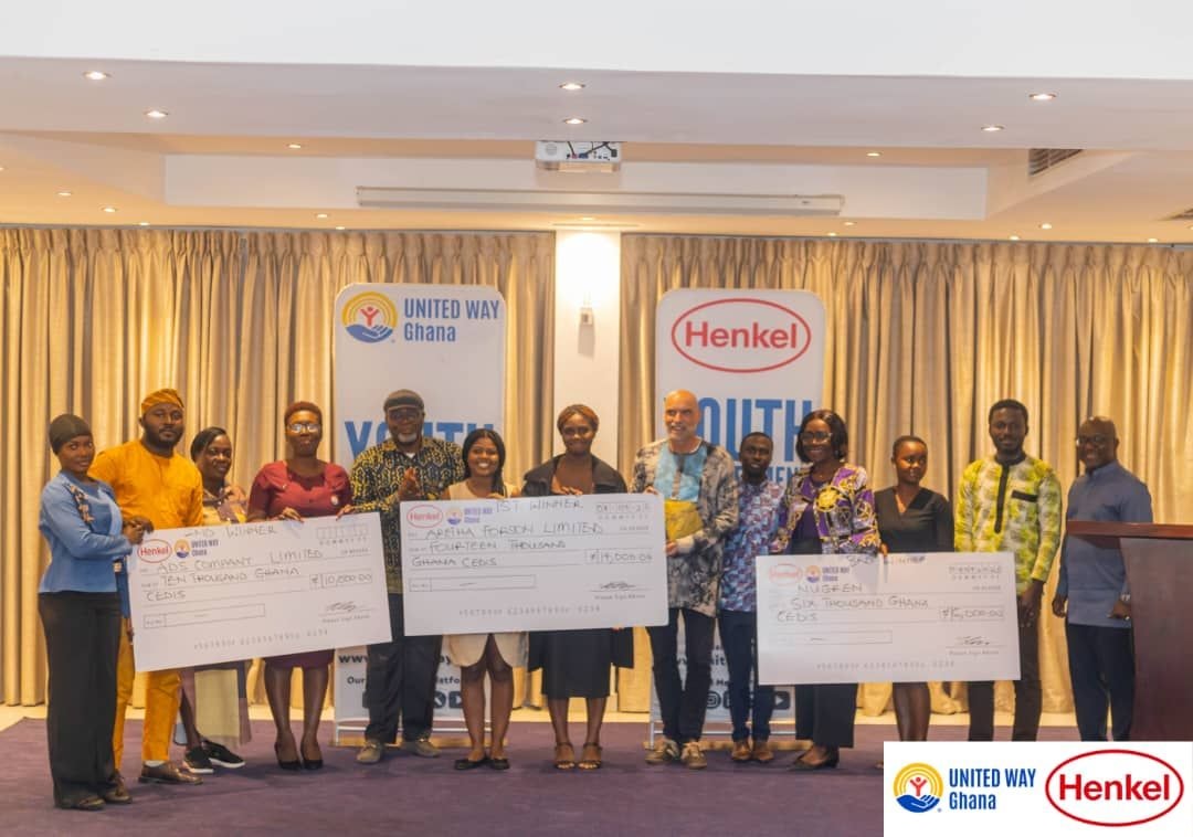 Henkel, United Way Ghana announce winners of Takoradi youth business pitch