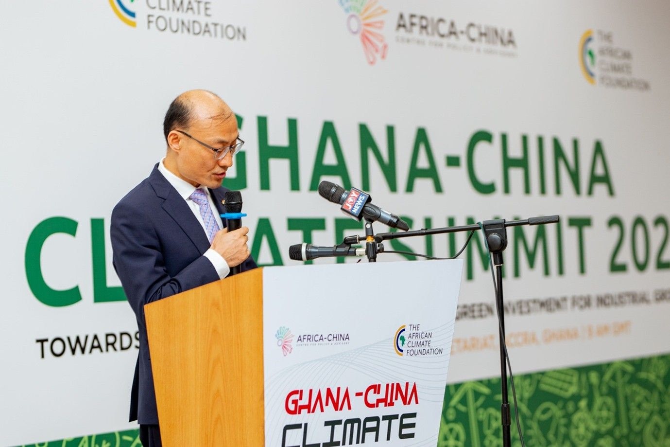 Ambassador TONG Defa highlights China’s pledge of 30 clean energy projects in Africa
