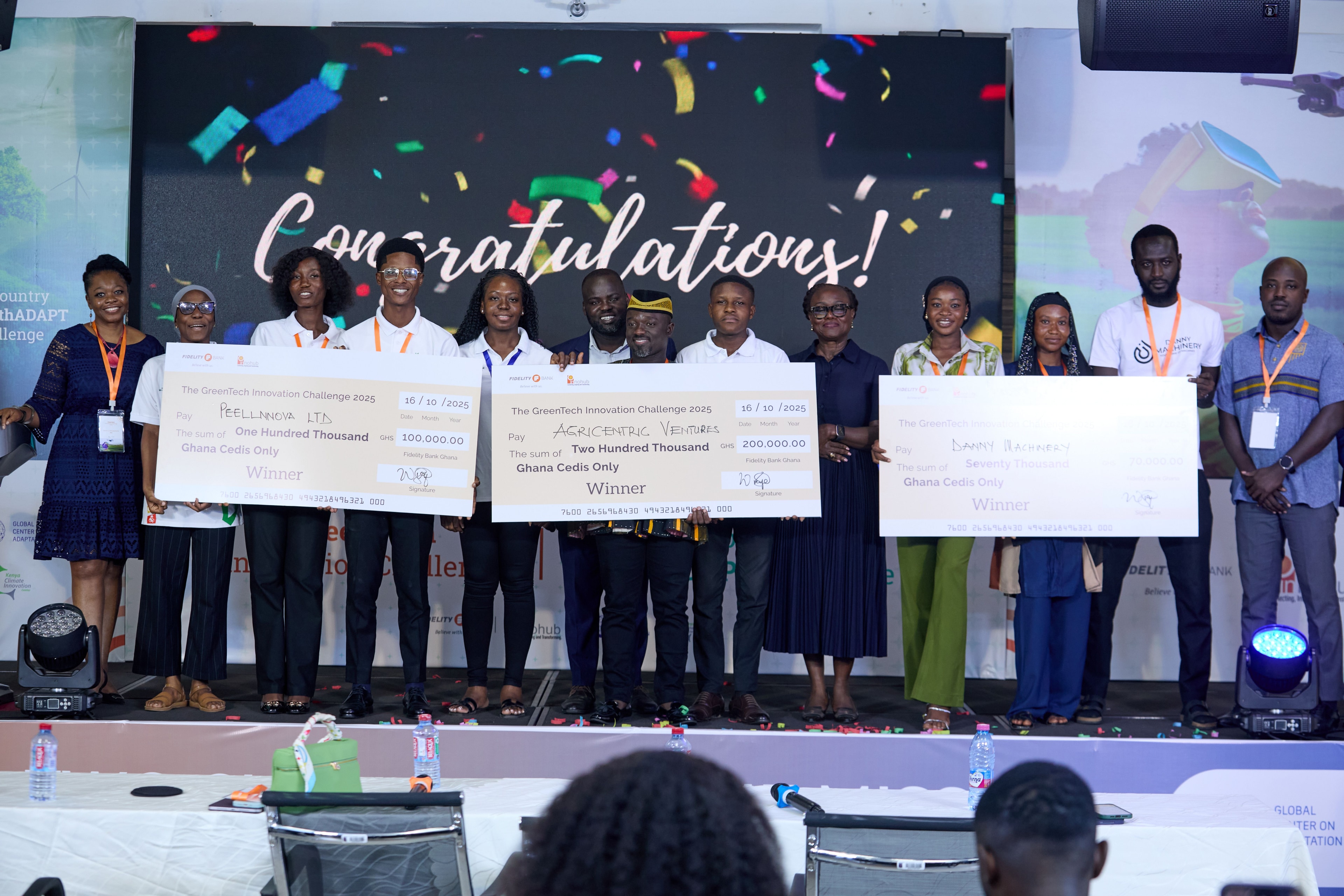 Fidelity Bank invests GH¢1million to scale 16 climate-smart enterprises in 2nd Edition of GreenTech Innovation Challenge 