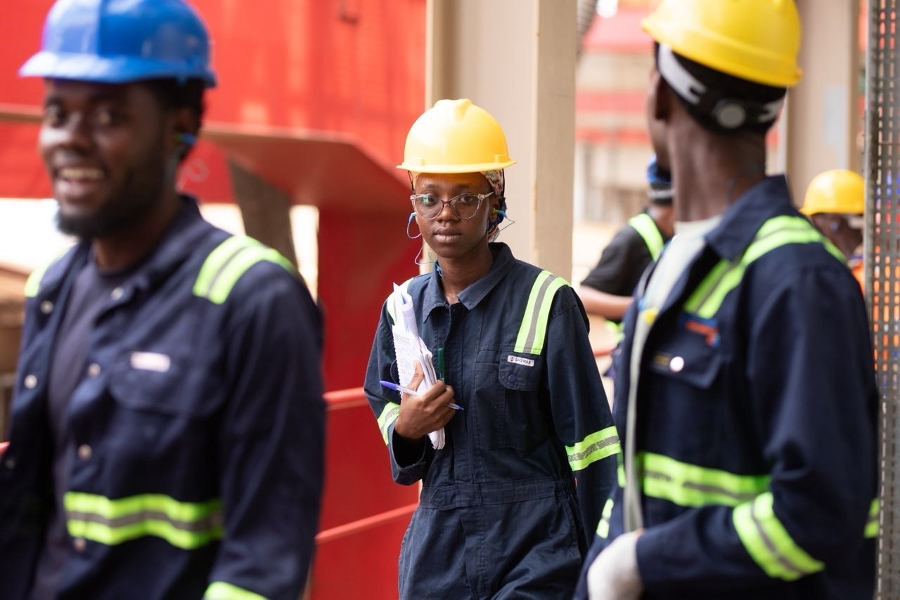 Regional Maritime University students tour Karpowership