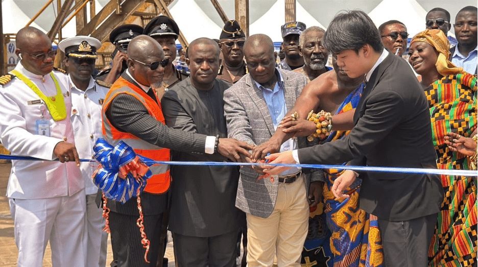 Largest bulk carrier docks at port Takoradi