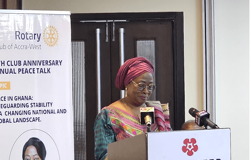 Economic dissonance threatens peace, security - Justice Sophia Akuffo