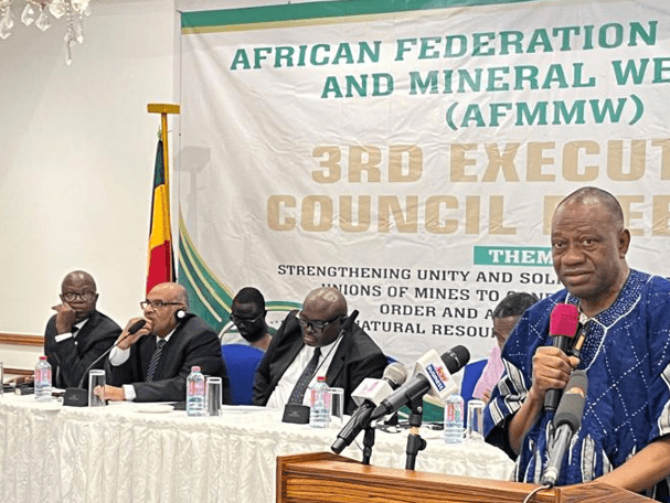 Third Executive Council of African Mineworkers held in Accra 