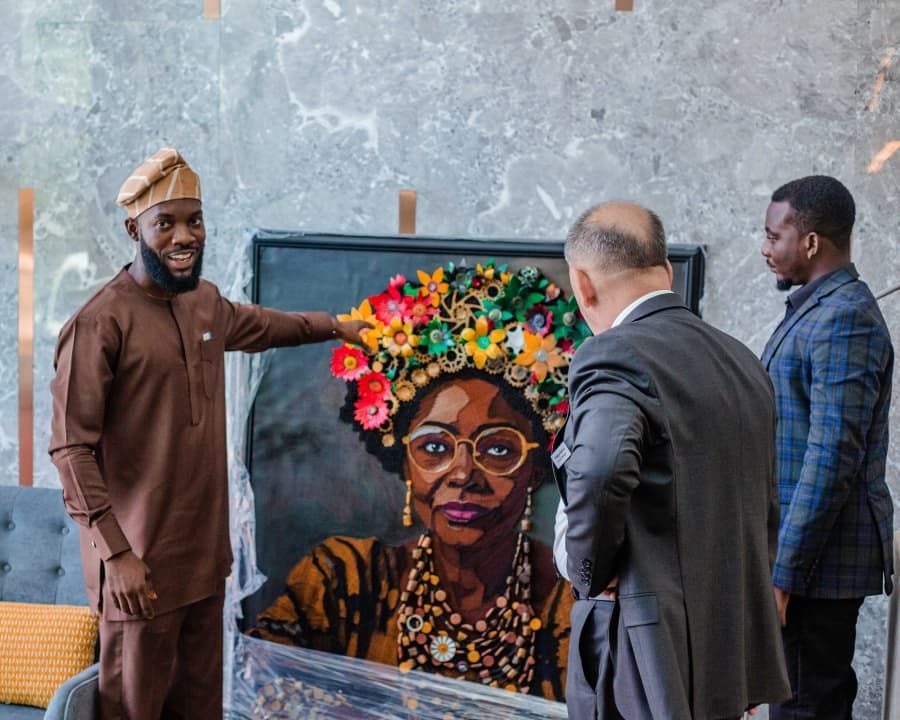 Silvergrade partners Four Points by Sheraton Accra Airport City to transform hotel spaces into live art galleries