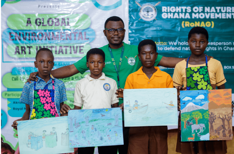 RoNAG amplifies pupils’ voices on ecocide through art, boosts role in global animation initiative