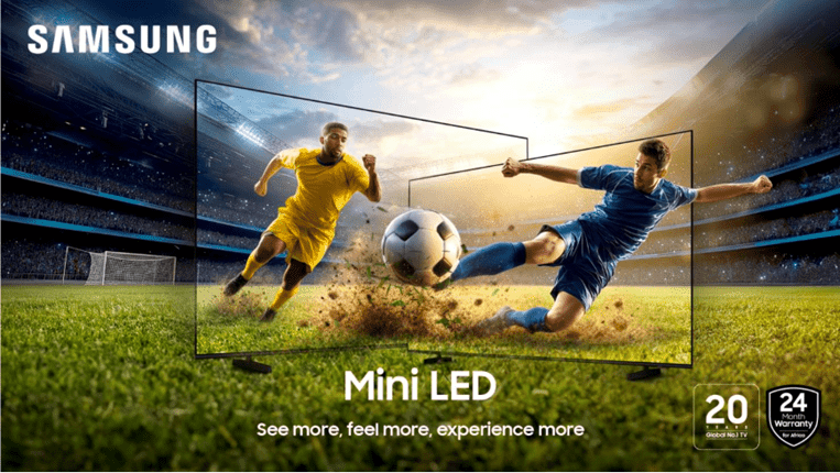 Samsung launches AI-powered Mini LED TV designed for live sports